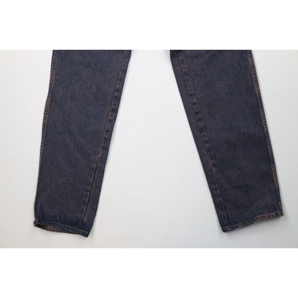 Deadstock Vtg 80s 90s Calvin Klein Mens 28x36 Pigment Overdye Western Jeans USA - Picture 4 of 14